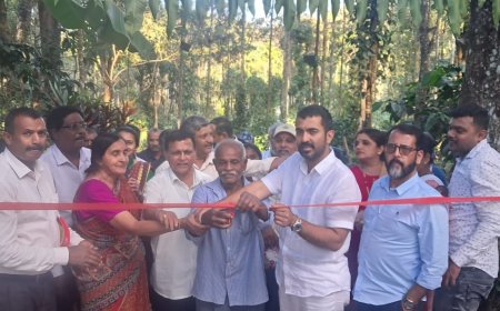 ಕಾಂತೂರು-ಮೂರ್ನಾಡು: ಭಗವತಿ ಹಿಲ್ಸ್ ರಸ್ತೆ ಲೋಕಾರ್ಪಣೆ ಮಾಡಿದ ಶಾಸಕ ಮಂತರ್ ಗೌಡ