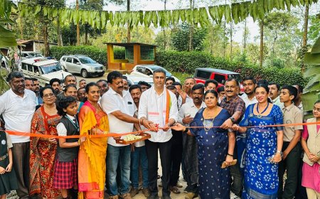 ನರಿಯಂಡದ: ಪತ್ತೇಟಿ-ತಟ್ಟಮಕ್ಕಿ ಕಾಲೋನಿ ರಸ್ತೆ ಲೋಕಾರ್ಪಣೆ ಮಾಡಿದ ಶಾಸಕ ಎಎಸ್ ಪೊನ್ನಣ್ಣ