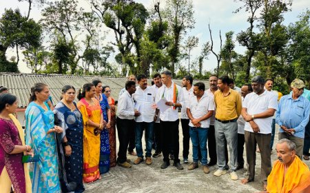 ಸಂಜೀವಿನಿ ಒಕ್ಕೂಟ ಹಾಗೂ ಕಲಿಕಾ ಕೇಂದ್ರ ನಿರ್ಮಾಣಕ್ಕೆ ರೂ 25ಲಕ್ಷ ಅನುದಾನದಲ್ಲಿ ಚಾಲನೆ ನೀಡಿದ ಶಾಸಕ ಎಎಸ್ ಪೊನ್ನಣ್ಣ