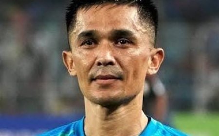 ಅಂತರರಾಷ್ಟ್ರೀಯ ಫುಟ್ಬಾಲ್‌ಗೆ ‘ಕ್ಯಾಪ್ಟನ್ ಫ್ಯಾಂಟಾಸ್ಟಿಕ್’ ಸುನೀಲ್ ಚೆಟ್ರಿ ವಿದಾಯ