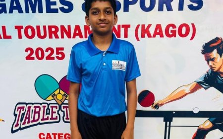 ನಳಂದ ಶಾಲಾ ವಿದ್ಯಾರ್ಥಿ ಟೇಬಲ್ ಟೆನ್ನಿಸ್ ಕ್ರೀಡೆಯಲ್ಲಿ ರಾಷ್ಟ್ರ ಮಟ್ಟಕ್ಕೆ ಆಯ್ಕೆ