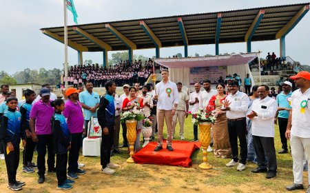 ಮಡಿಕೇರಿ ತಾಲ್ಲೂಕು ಮಟ್ಟದ ಅಥ್ಲೆಟಿಕ್ಸ್ ಕ್ರೀಡಾಕೂಟಕ್ಕೆ ಚಾಲನೆ ನೀಡಿದ ಶಾಸಕ ಎಎಸ್ ಪೊನ್ನಣ್ಣ