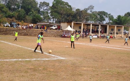 ರಾಜ್ಯ ಮಟ್ಟದ ಫುಟ್ಬಾಲ್ ಪಂದ್ಯಾವಳಿಗೆ ಚಾಲನೆ: ಶನಿವಾರ ಬೆಳಗಾವಿ ವಿಭಾಗ ಮುನ್ನಡೆ