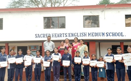 ಕ್ಲಸ್ಟರ್ ಮಟ್ಟದ ಪ್ರತಿಭಾ ಕಾರಂಜಿ :ನಾಪೋಕ್ಲುವಿನ ಸೇಕ್ರೆಡ್ ಹಾರ್ಟ್ಸ್ ಶಾಲಾ ವಿದ್ಯಾರ್ಥಿಗಳು ತಾಲೂಕು ಮಟ್ಟಕ್ಕೆ ಆಯ್ಕೆ