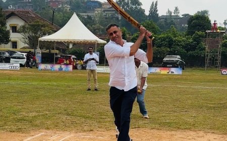 ಕೊಡವ ಪ್ರೀಮಿಯರ್ ಲೀಗ್ ಕ್ರಿಕೆಟ್ ಪಂದ್ಯಾವಳಿಗೆ ಚಾಲನೆ:ಕ್ರೀಡೆಗೆ ಪ್ರೋತ್ಸಾಹ ನೀಡಲು ರಾಜ್ಯ ಸರ್ಕಾರ ಕೋಟ್ಯಾಂತರ ರೂ ಅನುದಾನ ನೀಡಿದ್ದು,ಸದುಪಯೋಗ ಪಡೆದುಕೊಳ್ಳಲು ಶಾಸಕ ಎಎಸ್ ಪೊನ್ನಣ್ಣ ಕರೆ