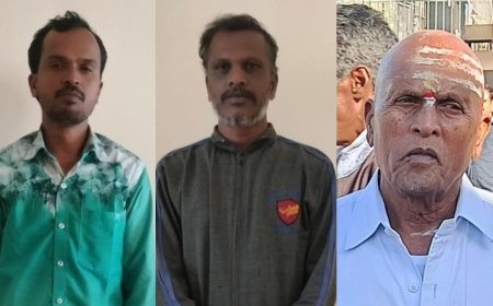 ಸಾಲ ವಾಪಸ್ ಕೇಳಿದ್ದಕ್ಕೆ ವೃದ್ಧನ ಕೊಲೆ; ಮೂವರು ಆರೋಪಿಗಳ ಬಂಧನ