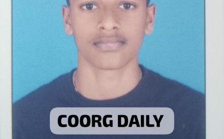 ಶಟಲ್ ಬ್ಯಾಡ್ಮಿಂಟನ್ ನಲ್ಲಿ ನಾಪೋಕ್ಲುವಿನ ಸೇಕ್ರೆಡ್ ಹಾರ್ಟ್ಸ್ ಶಾಲೆಯ ರಯಾನ್ ಪೆಮ್ಮಯ್ಯ ರಾಜ್ಯಮಟ್ಟಕ್ಕೆ ಆಯ್ಕೆ