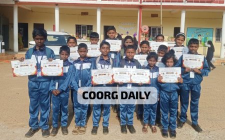 ಪ್ರತಿಭಾ ಕಾರಂಜಿ: ಕಕ್ಕಬ್ಬೆ ಸರ್ಕಾರಿ ಶಾಲೆಯ ವಿದ್ಯಾರ್ಥಿಗಳು ತಾಲೂಕು ಮಟ್ಟಕ್ಕೆ ಆಯ್ಕೆ