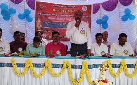 ಮದಲಾಪುರ ಶಾಲೆಯಲ್ಲಿ ಅನಾವರಣಗೊಂಡ ಮಕ್ಕಳ ಪ್ರತಿಭಾ ಕಾರಂಜಿ:  ಮಕ್ಕಳ ಪ್ರತಿಭೆಗೆ ಪ್ರೋತ್ಸಾಹ ಅಗತ್ಯ:ಬಿಇಓ ಕೃಷ್ಣಪ್ಪ ಕರೆ