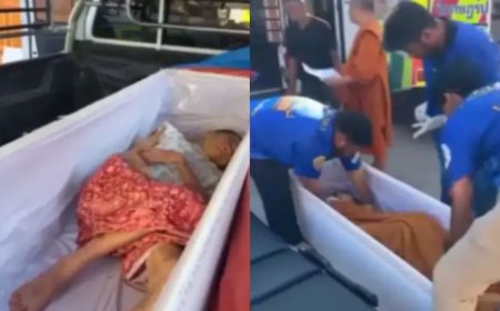 ಅಂತ್ಯ ಸಂಸ್ಕಾರಕ್ಕೆ ಮುನ್ನ ಶವಪೆಟ್ಟಿಗೆಯೊಳಗಿನಿಂದ ಕೇಳಿದ ಶಬ್ದ; ಮುಂದಾಗಿದ್ದೇನು?