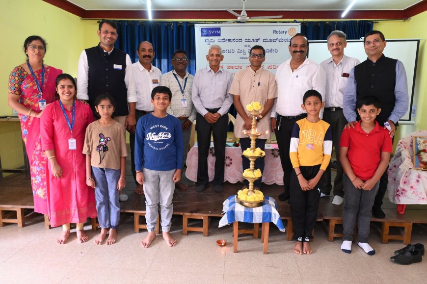 ಮಿಸ್ಟಿ ಹಿಲ್ಸ್,  ಎಸ್.ವಿ.ವೈ.ಎಂ. ನಿಂದ ಸೈನಿಕಶಾಲೆ ಸೇಪ೯ಡೆ ತರಬೇತಿ ಕಾಯಾ೯ಗಾರಕ್ಕೆ ಚಾಲನೆ