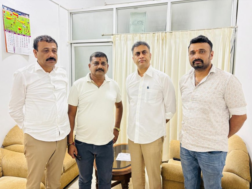 ವಿರಾಜಪೇಟೆ ವಿಧಾನಸಭಾ ಕ್ಷೇತ್ರದ ಹಿಂದುಳಿದ ವರ್ಗಗಳ ಸಮಾವೇಶ ನಡೆಸುವ ಕುರಿತು ಶಾಸಕ ಎಎಸ್ ಪೊನ್ನಣ್ಣ ಅವರೊಂದಿಗೆ ಚರ್ಚೆ