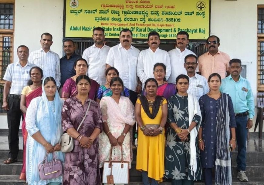 ಕೊಡಗು:ಗಾಂಧಿ ಗ್ರಾಮ ಪ್ರಶಸ್ತಿ ಪಡೆದ ಐದು ಗ್ರಾ.ಪಂ ಜನಪ್ರತಿನಿಧಿಗಳ ಕಲಬುರ್ಗಿ ಜಿಲ್ಲೆಯ ವಿವಿಧ ಗ್ರಾಮ ಪಂಚಾಯಿತಿಗಳಿಗೆ ಅಧ್ಯಯನ ಪ್ರವಾಸ