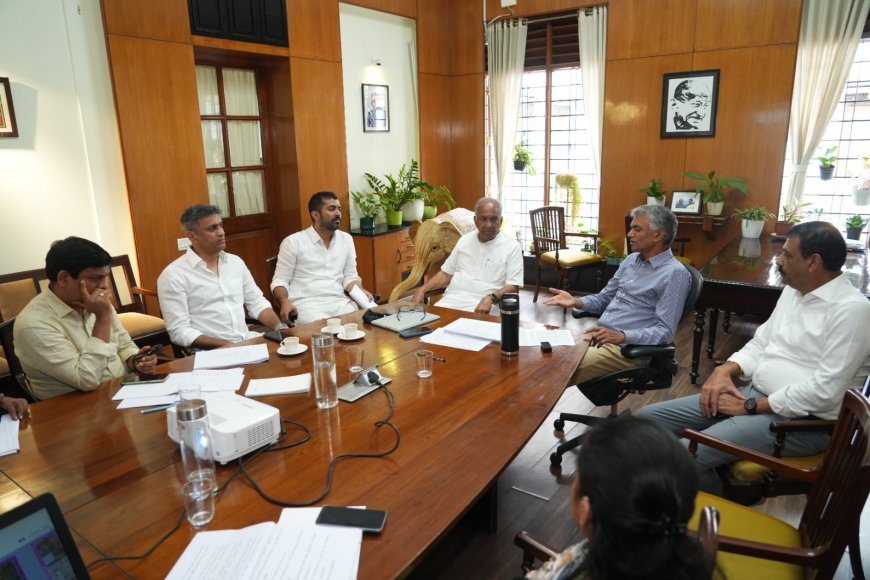 ಸಿ & ಡಿ ಸಮಸ್ಯೆ: ಕಂದಾಯ ಸಚಿವರನ್ನು ಭೇಟಿಯಾದ ಜಿಲ್ಲಾ ಉಸ್ತುವಾರಿ ಸಚಿವರಾದ ಎನ್.ಎಸ್.ಭೋಸರಾಜು , ಶಾಸಕರಾದ ಎ.ಎಸ್.ಪೊನ್ನಣ್ಣ ಹಾಗೂ ಡಾ.ಮಂತರ್ ಗೌಡ