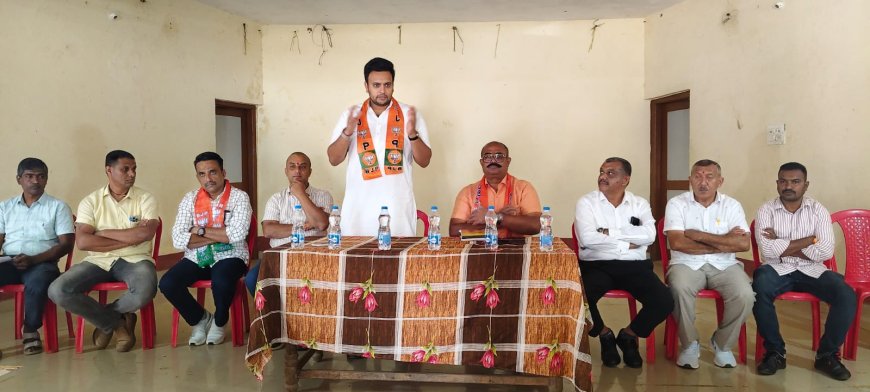 ಶಕ್ತಿ ಕೇಂದ್ರದ ಕಾರ್ಯಕರ್ತರ‌ ಸಭೆಯಲ್ಲಿ ಭಾಗವಹಿಸಿದ ಸಂಸದ ಯದುವೀರ್ ಒಡೆಯರ್