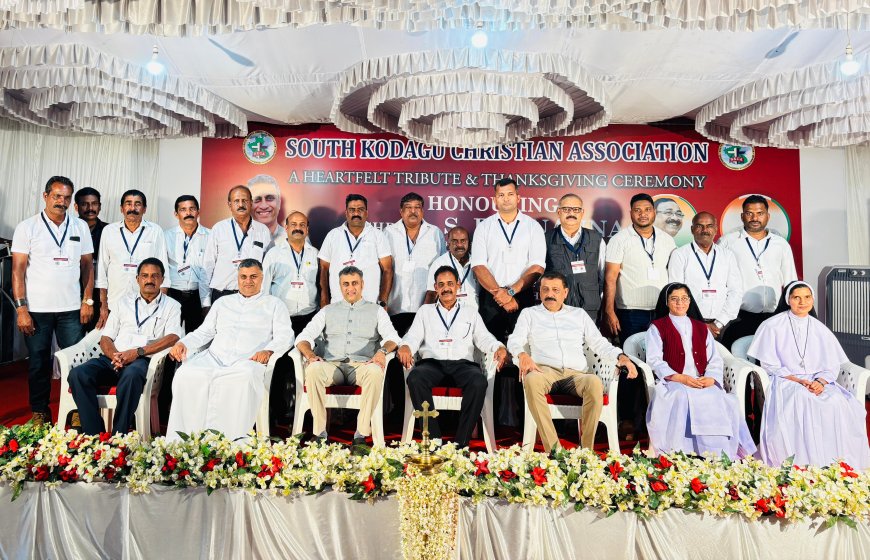 ಕ್ರಿಶ್ಚಿಯನ್ ಸಮುದಾಯ ಶೈಕ್ಷಣಿಕ, ಸಾಮಾಜಿಕವಾಗಿ, ಸಮಾಜದ ಎಲ್ಲಾ ಕ್ಷೇತ್ರಗಳಲ್ಲಿ ವಿಶಿಷ್ಟ ಕೊಡುಗೆಗಳನ್ನು  ನೀಡುತ್ತಾ ಬಂದಿದೆ: ಶಾಸಕ ಎಎಸ್ ಪೊನ್ನಣ್ಣ