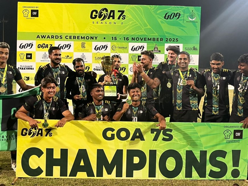 ಅಂತರಾಷ್ಟ್ರೀಯ ಮಟ್ಟದ ಆಹ್ವಾನಿತ ತಂಡಗಳ ನಡುವೆ ರಗ್ಬಿ ಪಂದ್ಯಾವಳಿ:ಕೊಡಗಿನ ಮಾದಂಡ ತಿಮ್ಮಯ್ಯ ಪ್ರತಿನಿಧಿಸಿದ ಗೋವಾ ತಂಡ ಚಾಂಪಿಯನ್