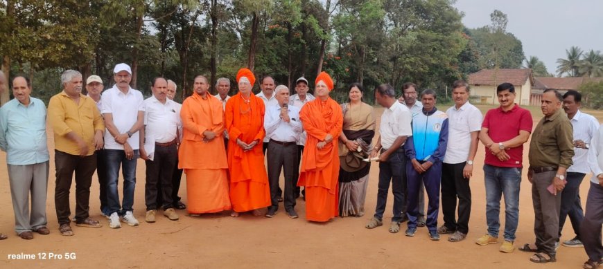 ಜಿಲ್ಲಾ ವೀರಶೈವ ಮಹಾಸಭಾದ ವತಿಯಿಂದ ಗೌಡಳ್ಳಿಯಲ್ಲಿ ಜಿಲ್ಲಾಮಟ್ಟದ ಕ್ರೀಡಾಕೂಟ:   ಸಹಬಾಳ್ವೆ ಜೀವನಕ್ಕೆ ಕ್ರೀಡೆಗಳು ಸಹಕಾರಿ:  ಅರಮೇರಿ ಸ್ವಾಮೀಜಿ