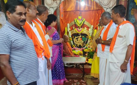 ಸೋಮವಾರಪೇಟೆ:ಹನುಮ ಜಯಂತಿ ಅಂಗವಾಗಿ  ಆಂಜನೇಯ ದೇವಾಲಯದಲ್ಲಿ ವಿಶೇಷ ಪೂಜೆ