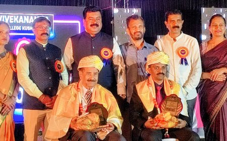 ಕುಶಾಲನಗರ : ವಿವೇಕಾನಂದ ಪದವಿ ಪೂರ್ವ ಕಾಲೇಜು ವಿವೇಕೋತ್ಸವ 2025 : ವಿದ್ಯಾರ್ಥಿಗಳು ಉತ್ತಮ ಸಂಸ್ಕಾರ ಮೈಗೂಡಿಸಿಕೊಳ್ಳಬೇಕು :  ಡಾ.ಪುತ್ತೂರಾಯ