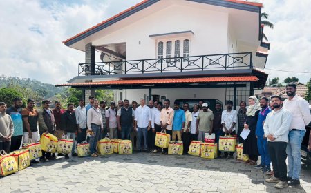 ನೋಂದಾಯಿತ ಕಾರ್ಮಿಕರಿಗೆ, ಕಾರ್ಮಿಕ ಮಂಡಳಿಯ ಕಿಟ್ ವಿತರಿಸಿದ ಶಾಸಕ ಎಎಸ್ ಪೊನ್ನಣ್ಣ