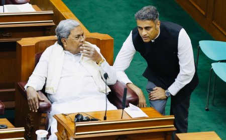 ಚಳಿಗಾಲದ ಅಧಿವೇಶನ:ಮುಖ್ಯಮಂತ್ರಿ ಹಾಗೂ ಶಾಸಕರೊಂದಿಗೆ ಶಾಸಕ ಎಎಸ್ ಪೊನ್ನಣ್ಣ ಚರ್ಚೆ