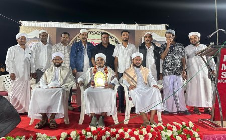 ಚೆರಿಯಪರಂಬುವಿನಲ್ಲಿ ಯಶಸ್ವಿಯಾಗಿ ನಡೆದ ಮಾಸಿಕ ನಾರಿಯತ್ ಸ್ವಲಾತ್ ಮಜ್ಲಿಸ್