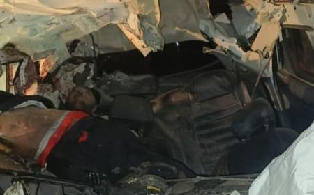 ಡಿವೈಡರ್ ಹಾರಿ KSRTC ಬಸ್ಸಿಗೆ ಕಾರು ಡಿಕ್ಕಿ; ಮೂವರು ಸ್ಥಳದಲ್ಲೇ ಮೃತ್ಯು