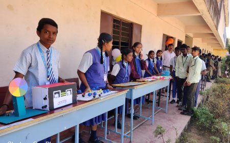 ಐಗೂರು ಪ್ರೌಢಶಾಲಾ  ಮಕ್ಕಳಿಂದ ಸೃಜನಶೀಲತೆಗೆ  ವೇದಿಕೆಯಾದ ವಿಜ್ಞಾನ ವಸ್ತು ಪ್ರದರ್ಶನ