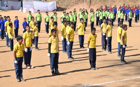 ಕೊಡಗು ವಿದ್ಯಾಲಯದಲ್ಲಿ  ವಿದ್ಯಾಥಿ೯ಗಳ ಸಂಭ್ರಮದೊಂದಿಗೆ  ವಾಷಿ೯ಕ ಕ್ರೀಡಾಕೂಟ