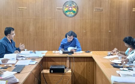 ಜಿಲ್ಲಾ ನೀರು ಮತ್ತು ನೈರ್ಮಲ್ಯ ಸಮಿತಿ ಸಭೆ ಜೆಜೆಎಂ ಕಾಮಗಾರಿ ಶೀಘ್ರ ಪೂರ್ಣಗೊಳಿಸಿ: ಆನಂದ್ ಪ್ರಕಾಶ್ ಮೀನಾ