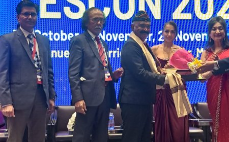 ನಿವೃತ್ತ ಲೆಪ್ಟಿನೆಂಟ್  ಜನರಲ್ ಡಾ. ಬಿ.ಎನ್.ಬಿ.ಎಂ.ಪ್ರಸಾದ್  ಅವರಿಗೆ ಥೋರಾಸಿಕ್ ಎಂಡೋ ಸ್ಕೋಪಿ ಸೊಸೈಟಿ ಆಫ್ ಇಂಡಿಯಾ  ಪ್ರಶಸ್ತಿ