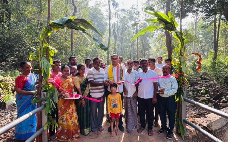 ಸಂಪಾಜೆ ಗ್ರಾಮ ಪಂಚಾಯಿತಿ ವ್ಯಾಪ್ತಿಯಲ್ಲಿ ವಿವಿಧ ಅಭಿವೃದ್ಧಿ ಕಾಮಗಾರಿಗಳಿಗೆ ಗುದ್ದಲಿ ಪೂಜೆ ನೆರವೇರಿಸಿದ ಶಾಸಕ ಎಎಸ್ ಪೊನ್ನಣ್ಣ