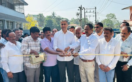ವಿರಾಜಪೇಟೆ:ಗೌರಿ‌ ಕೆರೆ ವ್ಯಾಪ್ತಿಯಲ್ಲಿ ನೂತನ ರಸ್ತೆ ಉದ್ಘಾಟಿಸಿದ ಶಾಸಕ ಎಎಸ್ ಪೊನ್ನಣ್ಣ