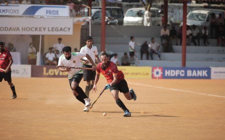 ಲೆವಿಸ್ಟಾ ಕೊಡವ ಹಾಕಿ ಚಾಂಪಿಯನ್ಸ್ ಟ್ರೋಫಿ ಪಂದ್ಯಾವಳಿ: ಚೆಪ್ಪುಡಿರ, ಮಂಡೇಪಂಡ, ಕುಲ್ಲೇಟಿರ ಮತ್ತು ಕುಪ್ಪಂಡ (ಕೈಕೇರಿ) ತಂಡಗಳು ಸೆಮಿಫೈನಲ್ ಹಂತಕ್ಕೆ