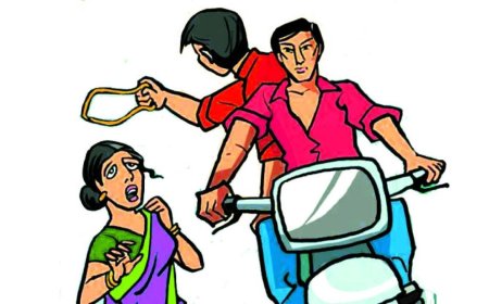 ಡ್ರಾಪ್‌ ನೀಡುವ ನೆಪದಲ್ಲಿ ಮಹಿಳೆಯ ಮಾಂಗಲ್ಯ ಸರ ಕಸಿದು ಪರಾರಿ