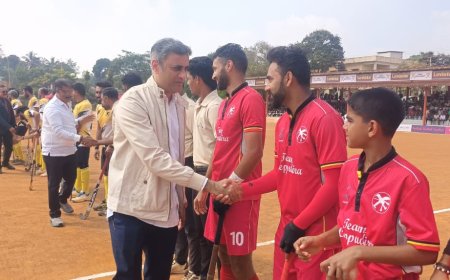 ಲೆವಿಸ್ಟಾ ಕೊಡವ ಹಾಕಿ ಚಾಂಪಿಯನ್ಸ್ ಟ್ರೋಫಿ: ಕೊಡಗಿನ ಕ್ರೀಡಾ ಪ್ರತಿಭೆಗಳ ಬೆಳವಣಿಗೆಗೆ ಸಾಮೂಹಿಕ ಚಿಂತನೆ ಅಗತ್ಯ : ಶಾಸಕ ಎ.ಎಸ್.ಪೊನ್ನಣ್ಣ ಅಭಿಮತ