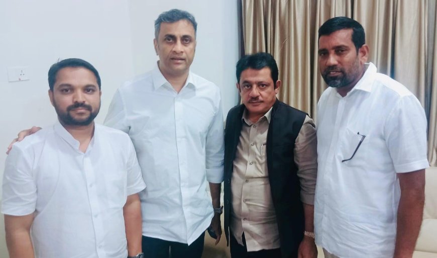 ಸಚಿವ ಜಮೀರ್ ಅಹ್ಮದ್ ಅವರನ್ನು ಭೇಟಿಯಾದ ಶಾಸಕ ಎಎಸ್ ಪೊನ್ನಣ್ಣ:ವಿರಾಜಪೇಟೆ ಕ್ಷೇತ್ರದ ವಿವಿಧ ಅಭಿವೃದ್ಧಿ ಕೆಲಸಗಳಿಗೆ ಅನುದಾನ ಬಿಡುಗಡೆ ಮಾಡುವ ಕುರಿತು ಚರ್ಚೆ