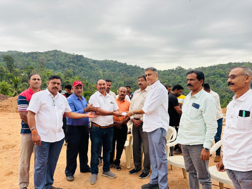 ನಿರ್ಮಾಣ ಹಂತದಲ್ಲಿರುವ ಅವಂದೂರು ಶ್ರೀ ಕೃಷ್ಣ ದೇವಸ್ಥಾನಕ್ಕೆ ಶಾಸಕರಿಂದ ವೈಯಕ್ತಿಕ ಧನ ಸಹಾಯ