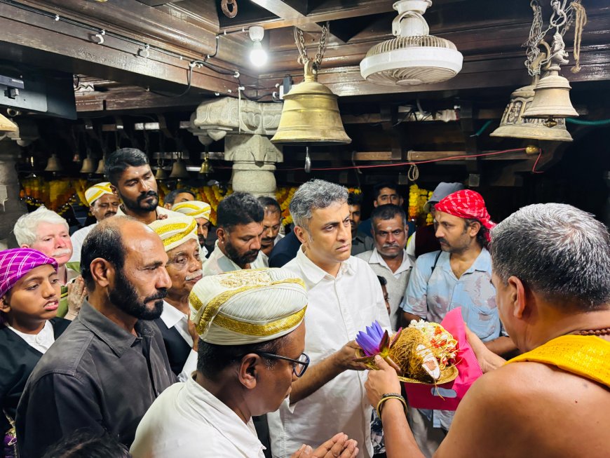 ಇತಿಹಾಸ ಪ್ರಸಿದ್ಧ ಕಕ್ಕಬ್ಬೆಯ ಶ್ರೀ ಪಾಡಿ ಇಗ್ಗುತಪ್ಪ ದೇವಸ್ಥಾನಕ್ಕೆ ಭೇಟಿ ನೀಡಿದ ಶಾಸಕ ಎಎಸ್ ಪೊನ್ನಣ್ಣ