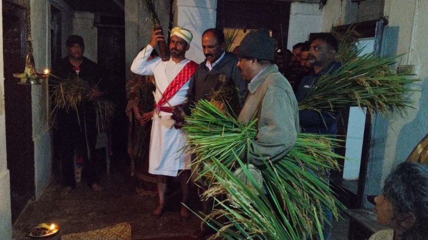 ಚೆಟ್ಟಳ್ಳಿ: ಪುತ್ತರಿರ ಐನ್ ಮನೆಯಲ್ಲಿ ಪುತ್ತರಿ ನಮ್ಮೆ ಆಚರಣೆ