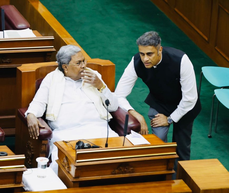 ಚಳಿಗಾಲದ ಅಧಿವೇಶನ:ಮುಖ್ಯಮಂತ್ರಿ ಹಾಗೂ ಶಾಸಕರೊಂದಿಗೆ ಶಾಸಕ ಎಎಸ್ ಪೊನ್ನಣ್ಣ ಚರ್ಚೆ