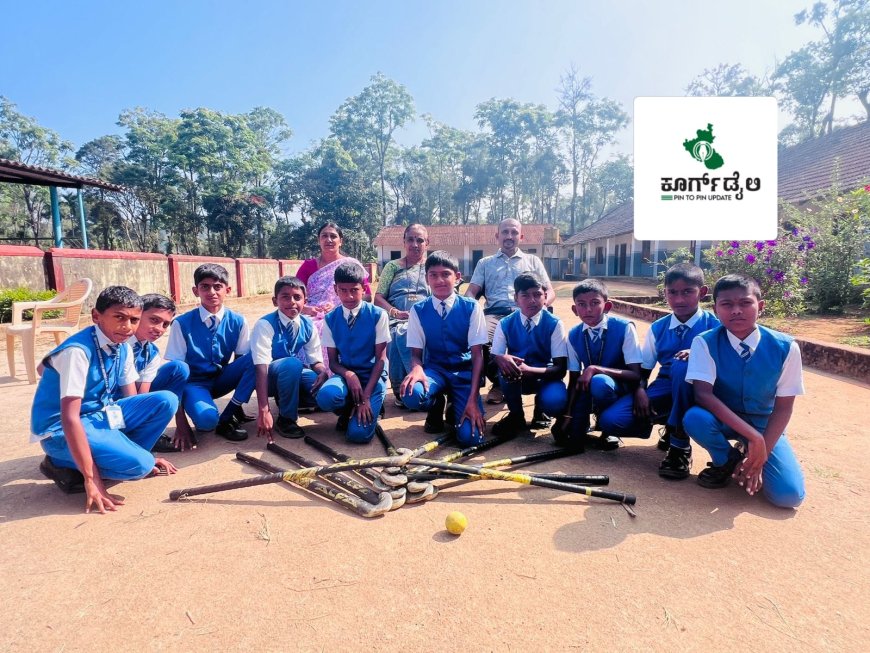 ಪ್ರಾಥಮಿಕ ಶಾಲಾ ಬಾಲಕರ ಹಾಕಿ ಪಂದ್ಯಾವಳಿ: ಕಕ್ಕಬ್ಬೆ ಶಾಲೆಯ ವಿದ್ಯಾರ್ಥಿಗಳು ಜಿಲ್ಲಾ ಮಟ್ಟಕ್ಕೆ ಆಯ್ಕೆ