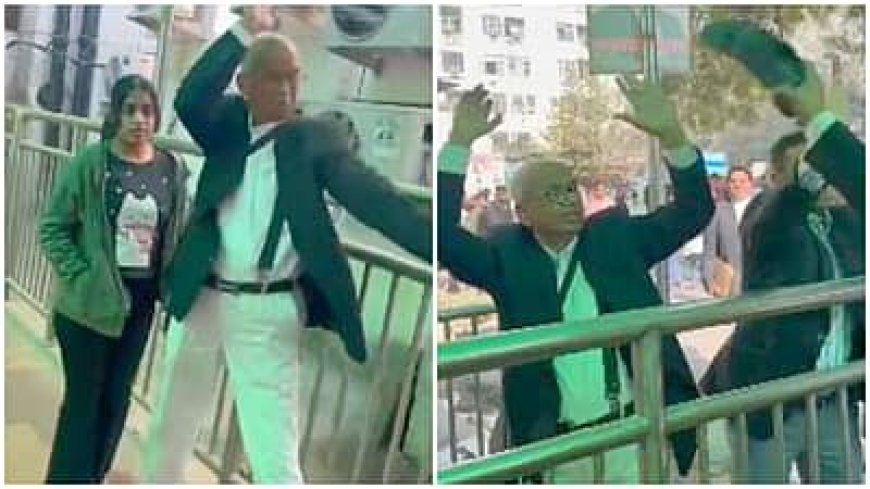 ನ್ಯಾಯಮೂರ್ತಿ ಗವಾಯಿ ಮೇಲೆ ಶೂ ಎಸೆಯಲು ಯತ್ನಿಸಿದ್ದ ವಕೀಲ ರಾಕೇಶ್‌ಗೆ ದೆಹಲಿಯ ಕೋರ್ಟ್‌ನಲ್ಲಿ ಚಪ್ಪಲಿಯೇಟು