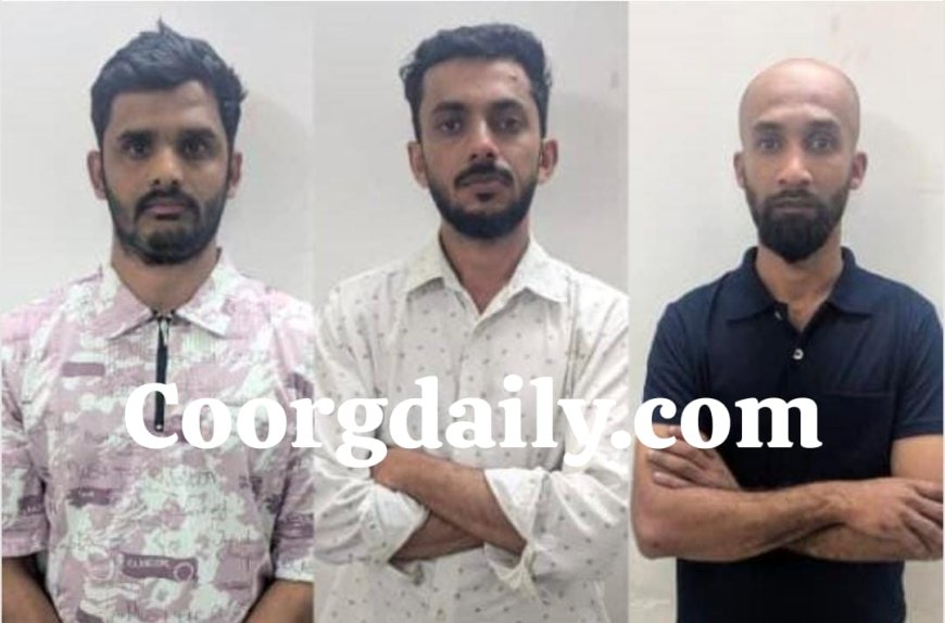 ಮಡಿಕೇರಿ:ಪ್ರಧಾನಿ ನರೇಂದ್ರ ಮೋದಿ ಅವರಿಗೆ ಅವಹೇಳನ ಮಾಡಿದ್ದ ಮೂವರ ಬಂಧನ