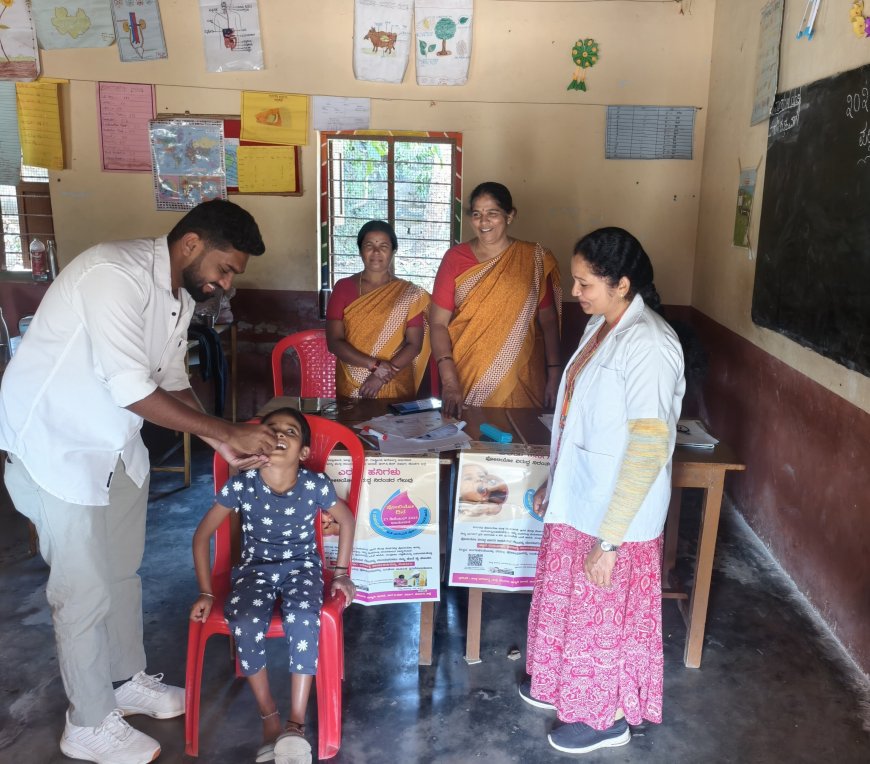 ಕೂಡಮಂಗಳೂರು:ಪಲ್ಸ್ ಪೊಲಿಯೊ ಕಾರ್ಯಕ್ರಮ
