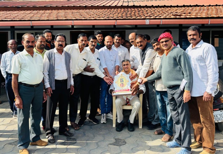 ಮಾಜಿ ಸೈನಿಕರ ಕಟ್ಟಡ ನಿರ್ಮಾಣಕ್ಕೆ ಶಾಸಕ ಪೊನ್ನಣ್ಣರವರಿಂದ ವೈಯಕ್ತಿಕ ಧನ ಸಹಾಯ