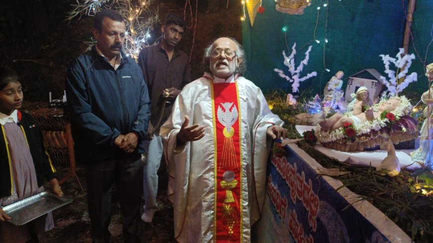 ಚೆಟ್ಟಳ್ಳಿಯಲ್ಲಿ ಸಂಭ್ರಮದ ಕ್ರಿಸ್ಮಸ್ ಆಚರಣೆ