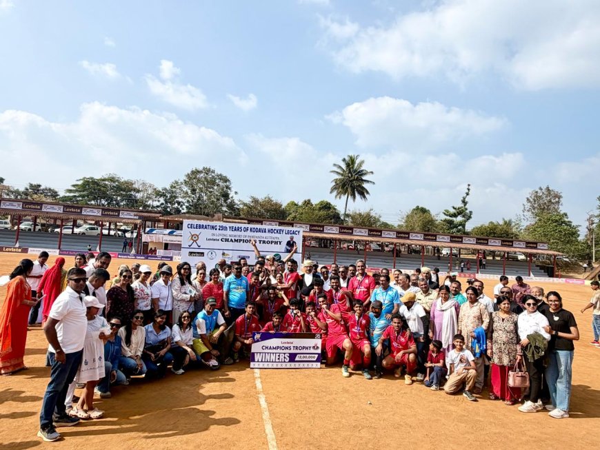 ಲೆವಿಸ್ಟಾ ಕೊಡವ ಹಾಕಿ ಚಾಂಪಿಯನ್ಸ್ ಟ್ರೋಫಿ:ಚೆಪ್ಪುಡಿರ ಚಾಂಪಿಯನ್, ಕುಲ್ಲೇಟಿರ ರನ್ನರ್ಸ್