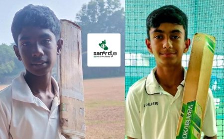 ಮಂಗಳೂರು ವಿಭಾಗದ ಅಂಡರ್ 14 ಕ್ರಿಕೆಟ್ ತಂಡಕ್ಕೆ ವಿರಾಜಪೇಟೆ ಪ್ರಗತಿ ಶಾಲೆಯ ವಿದ್ಯಾರ್ಥಿಗಳು ಆಯ್ಕೆ